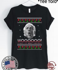 Ric Flair woo Christmas Shirt For Mens Womens