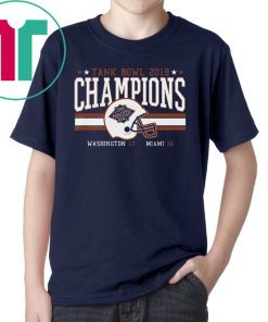 Miami Football Tank Bowl Champs Shirt