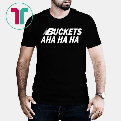 Mens Kawhi Buckets Aha Ha Ha T-Shirt