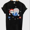 Grandma Santa Sloth Lazy Family Christmas Unisex T-Shirt