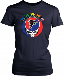 Grateful Dead Mixed With Atlanta Falcons Cool Gift For Fans T-Shirt