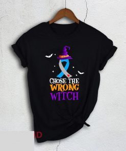 Diabetes Choose The Wrong Witch Halloween T-shirt Nice Gift