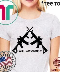 I Will Not Comply Oregon Classic T-Shirt