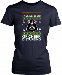 I find Your Lack of Cheer Disturbing Christmas Classic T-Shirt