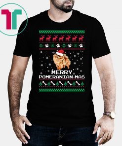 Merry Pomeranian Mas Christmas 2020 T-Shirt