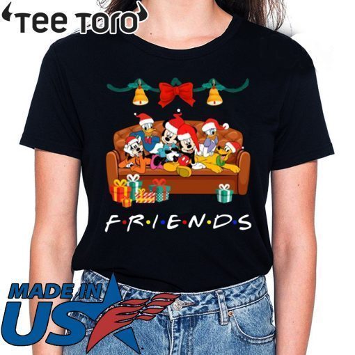 Mickey And Friends Mixed With FRIENDS Christmas 2020 T-Shirt