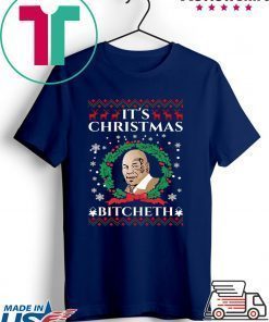 Mike Tyson It’s Christmas Bitcheth T-Shirt