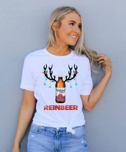 Natural Light Beer Reinbeer Christmas Offcial T-Shirt