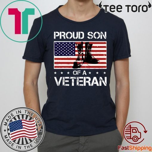 Proud Son of a Veteran Tee Shirt