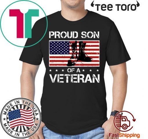 Proud Son of a Veteran Tee Shirt