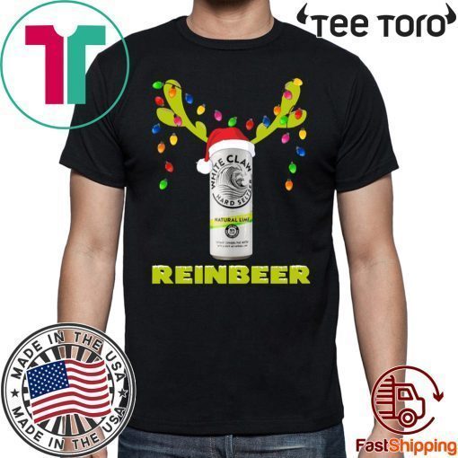 Reinbeer White Claw Natural Lime Reindeer Light Shirt - Offcial Tee