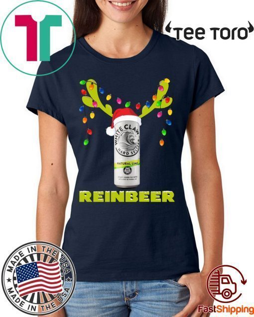 Reinbeer White Claw Natural Lime Reindeer Light Shirt - Offcial Tee