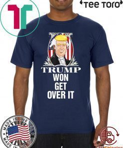 Get Over It Donald Trump Won Campaign Quid Pro Quo Admission Shirt