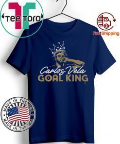 Carlos Vela Shirt - Goal King, Los Angeles, MLSPA Classic T-Shirt