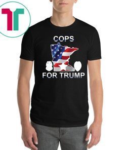 Offcial Cops For Trump 2020 T-Shirt