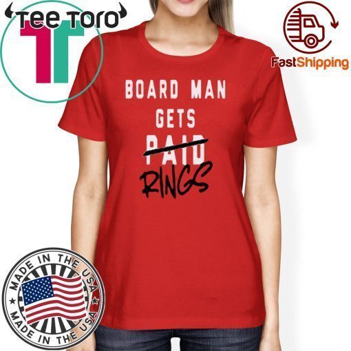 BOARD MAN RINGS TEE TORONTO RAPTORS 2019 NBA FINALS CHAMPIONS CLASSIC T-SHIRT