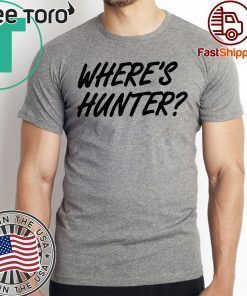 Where To Buy Where’s Hunter Tee Shirt