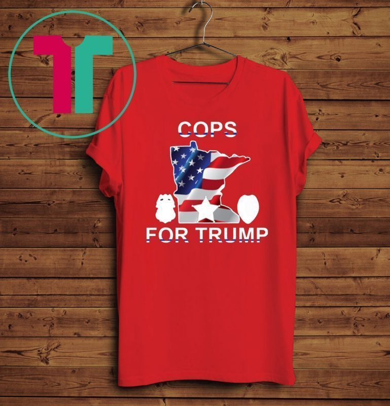 Cops For Trump 2020 T-Shirt For Mens Womens