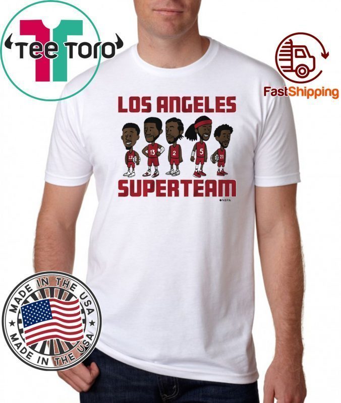 NBPA Officially Licensed Los Angeles Superteam Original T-Shirt