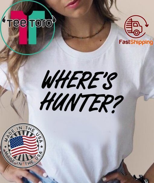 Original Where's Hunter Binden T-Shirt - Image 3