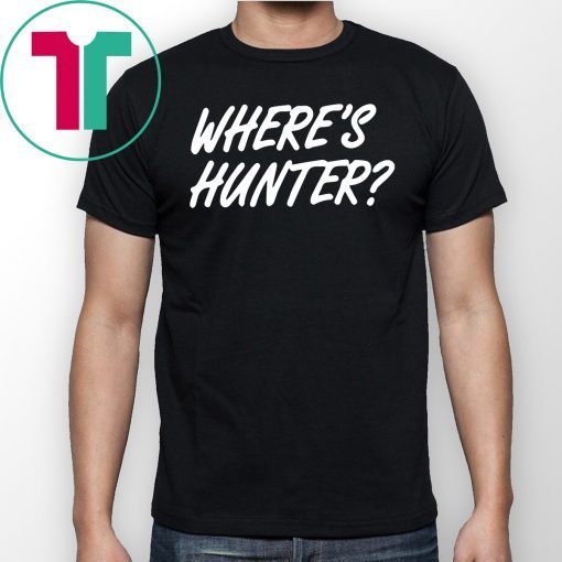 Donald Trump Where's Hunter T-Shirt