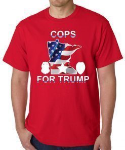 Limited Edition Minniapolis police cops for trump T-Shirt