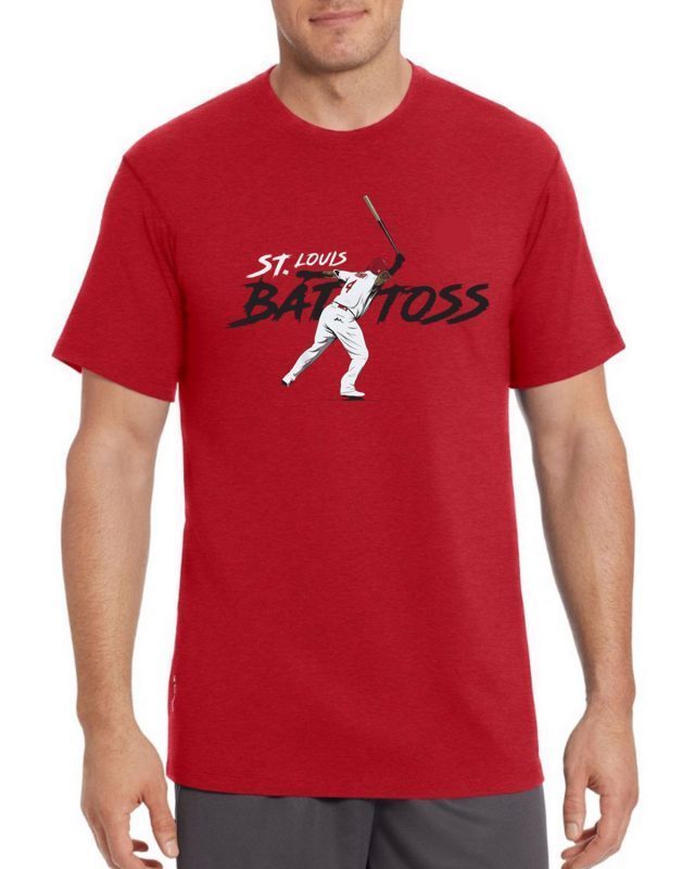 Yadi Molina Shirt - St. Louis Bat Toss - MLBPA