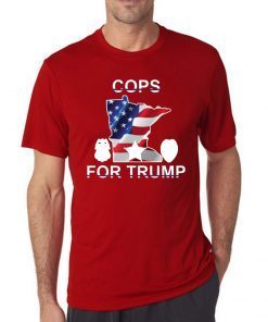 Website For Milwaukee Cops For Trump 2020 T-Shirt