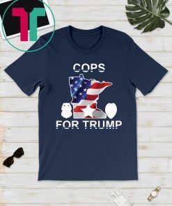 Cops For Trump Shirt For Mens Womens