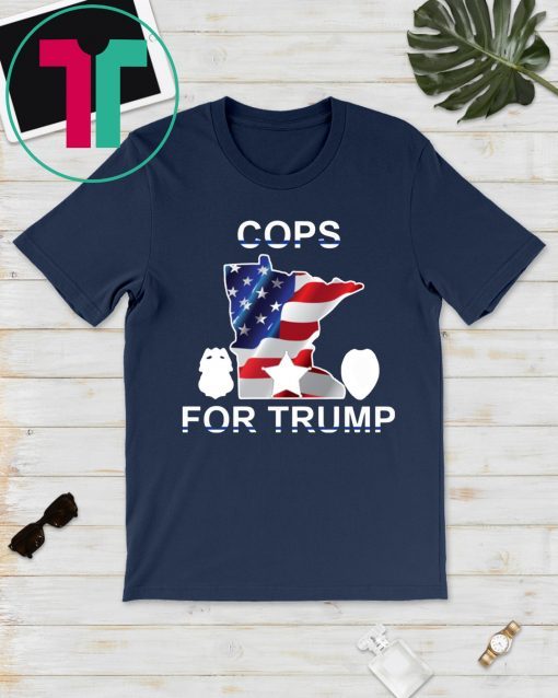 Cops For Trump Shirt For Mens Womens