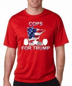 Minneapokis Police Cops For Trump T-Shirt