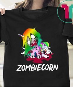 Zombiecorn Creepy Zombie Unicorn Halloween For 2019 T-Shirt