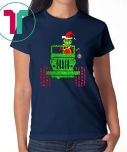 Grinch Jeep Chrismas Classic T-Shirt