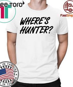 Where To Buy Where’s Hunter Tee Shirt