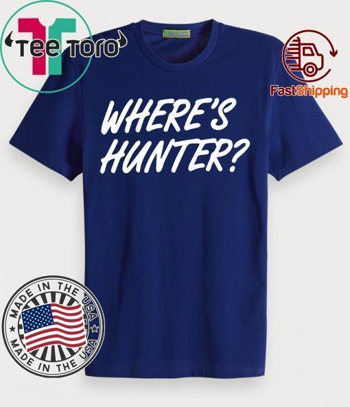 Donald Trump 2020 Is Selling 'Where's Hunter' Shirt