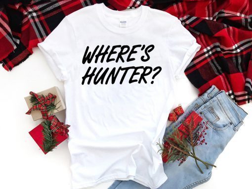 Donald Trump Campaign Rolls out 'Where's Hunter' Shirt