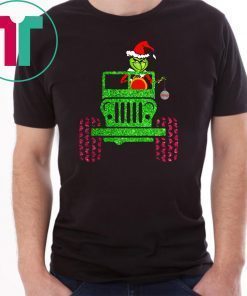 Grinch Jeep Chrismas Classic T-Shirt