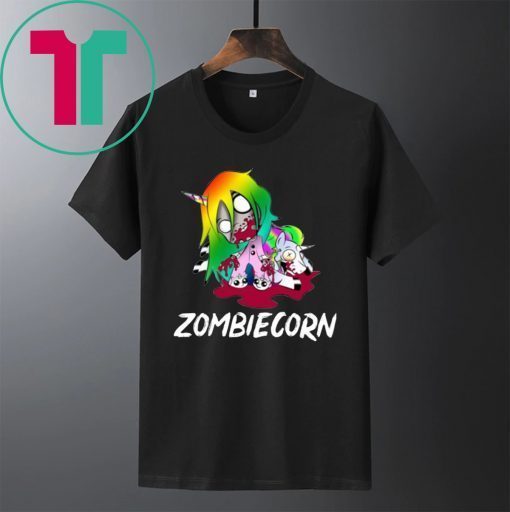 Zombiecorn Creepy Zombie Unicorn Halloween For 2019 T-Shirt