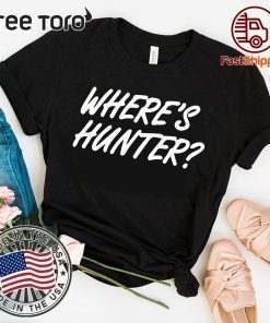 Where's Hunter T-Shirt For Mens Womens