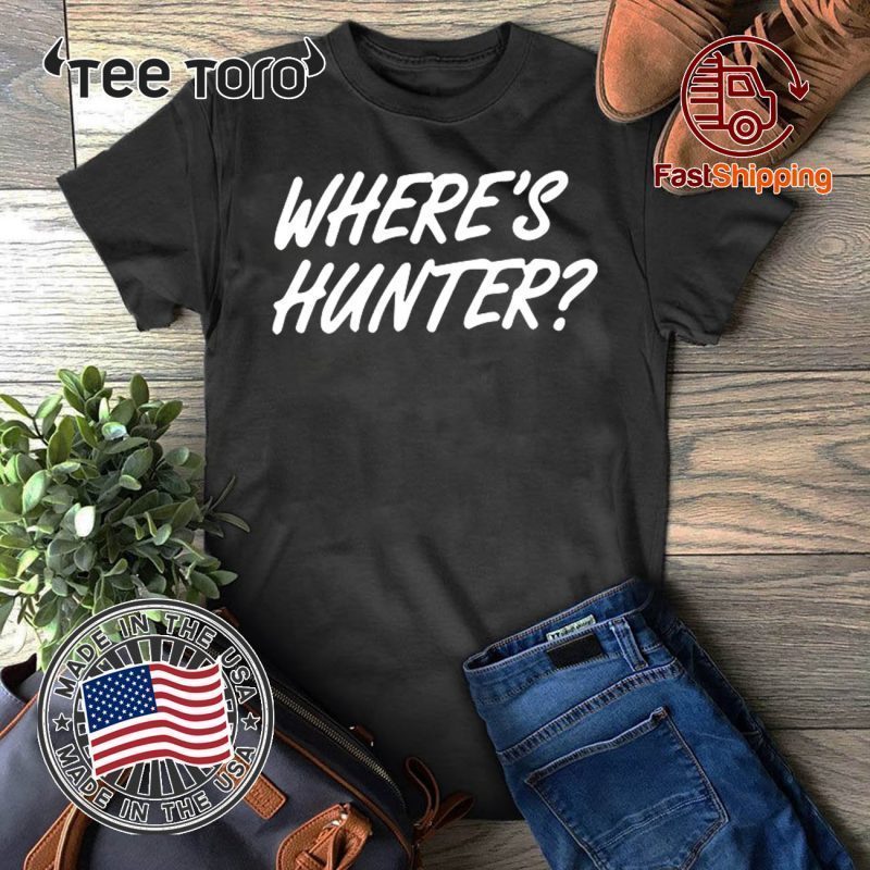 Oiginal Donald Trump Where's Hunter T-Shirt