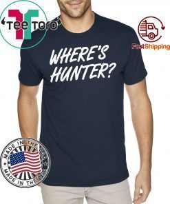 Where's Hunter Donald Trump T-Shirt