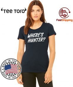 Where's Hunter Tee Shirt