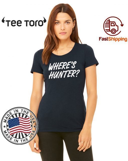 Where's Hunter Tee Shirt