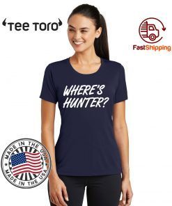 Where's Hunter Tee Shirt