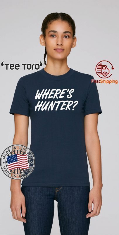 Donald Trump merchandise for sale Where's Hunter T-Shirt