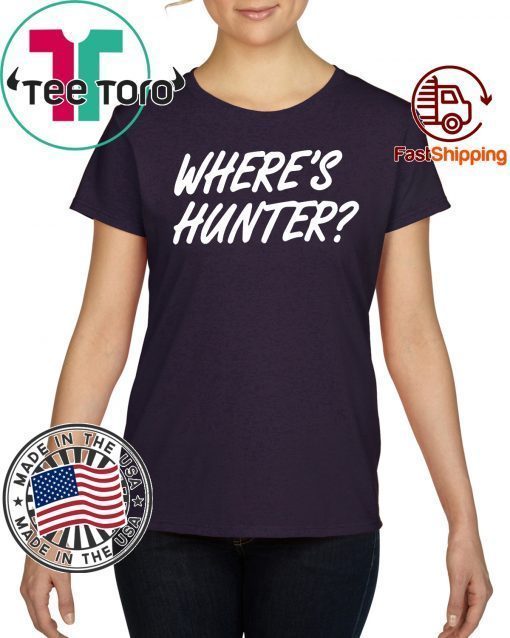 Where's Hunter Gift 2020 T-Shirt