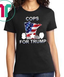 Website For Milwaukee Cops For Trump 2020 T-Shirt