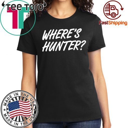 Where To Buy Where's Hunter T-Shirt