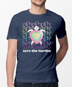 SKSKSK and I Oop... Save The Turtles Basic Girl Offcial T-Shirt