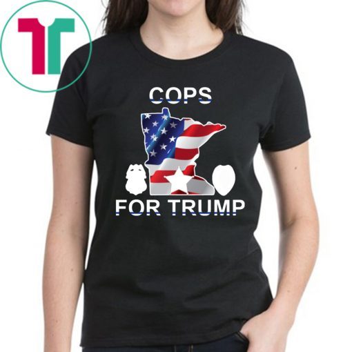 Where To Buy 'Cops for Trump' 2020 T-Shirt